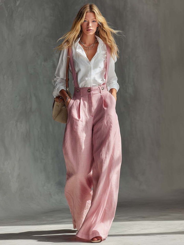 Gwendolyn | Dames Ruime Pijpen Draagbare Overalls