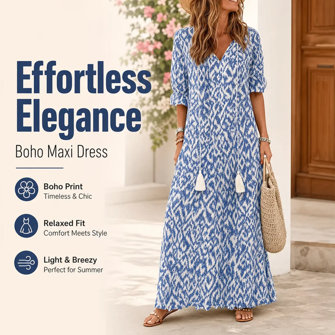 Celeste | Moeiteloze Boho Maxi Jurk