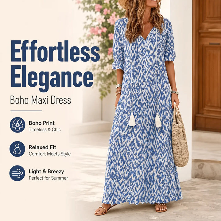 Celeste | Moeiteloze Boho Maxi Jurk
