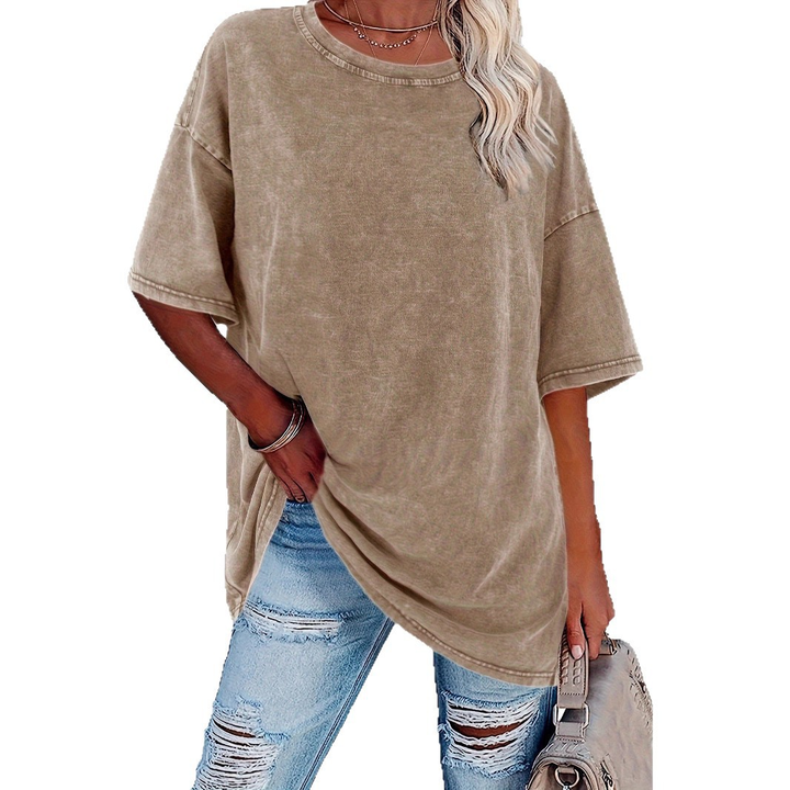 Frances™ | Dames Oversized Vintage T-Shirt