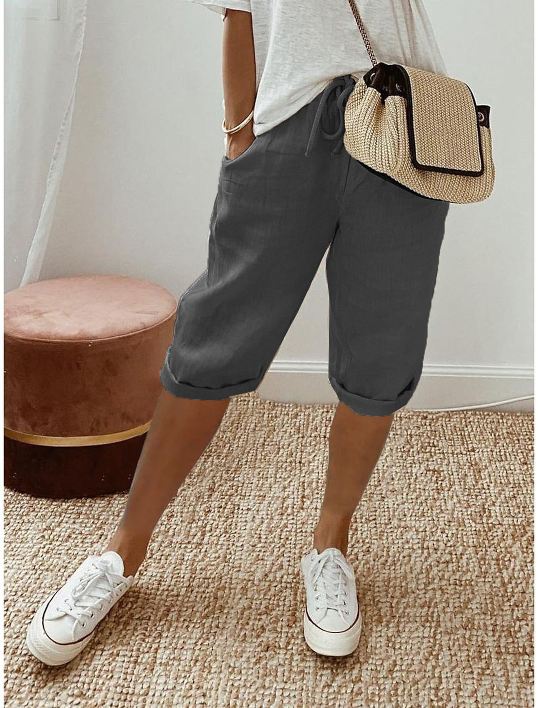 Anne™ | Relaxed Capri Broek