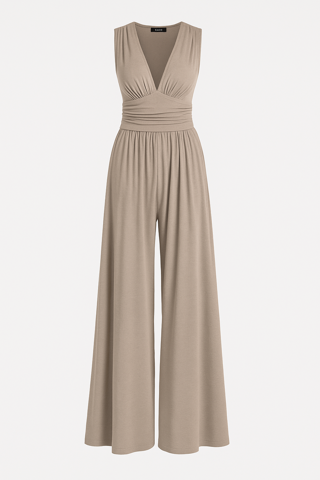 Dorothy™ | Stretch Comfort Wijde-Pijpen Jumpsuit