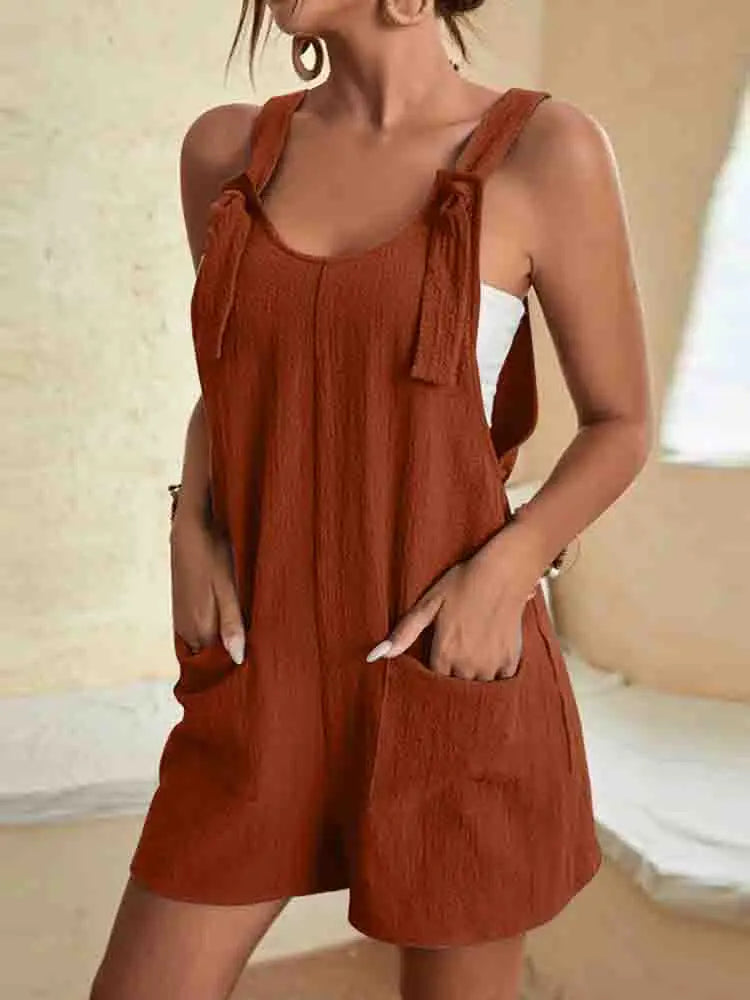 Daisy | Dames Casual Romper Shorts met Zakken