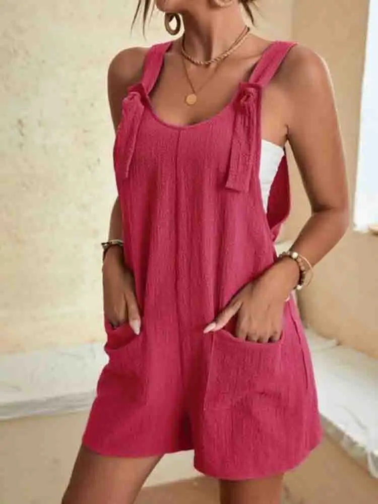 Daisy | Dames Casual Romper Shorts met Zakken