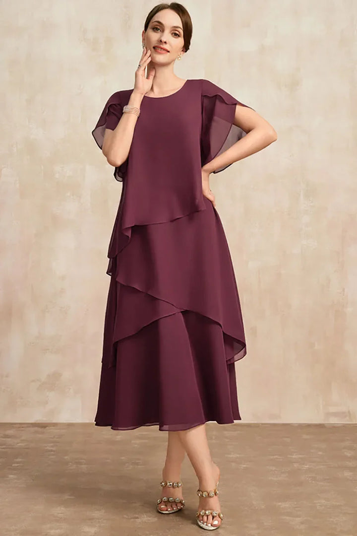 Jean™ | Klassieke Chiffon Jurk