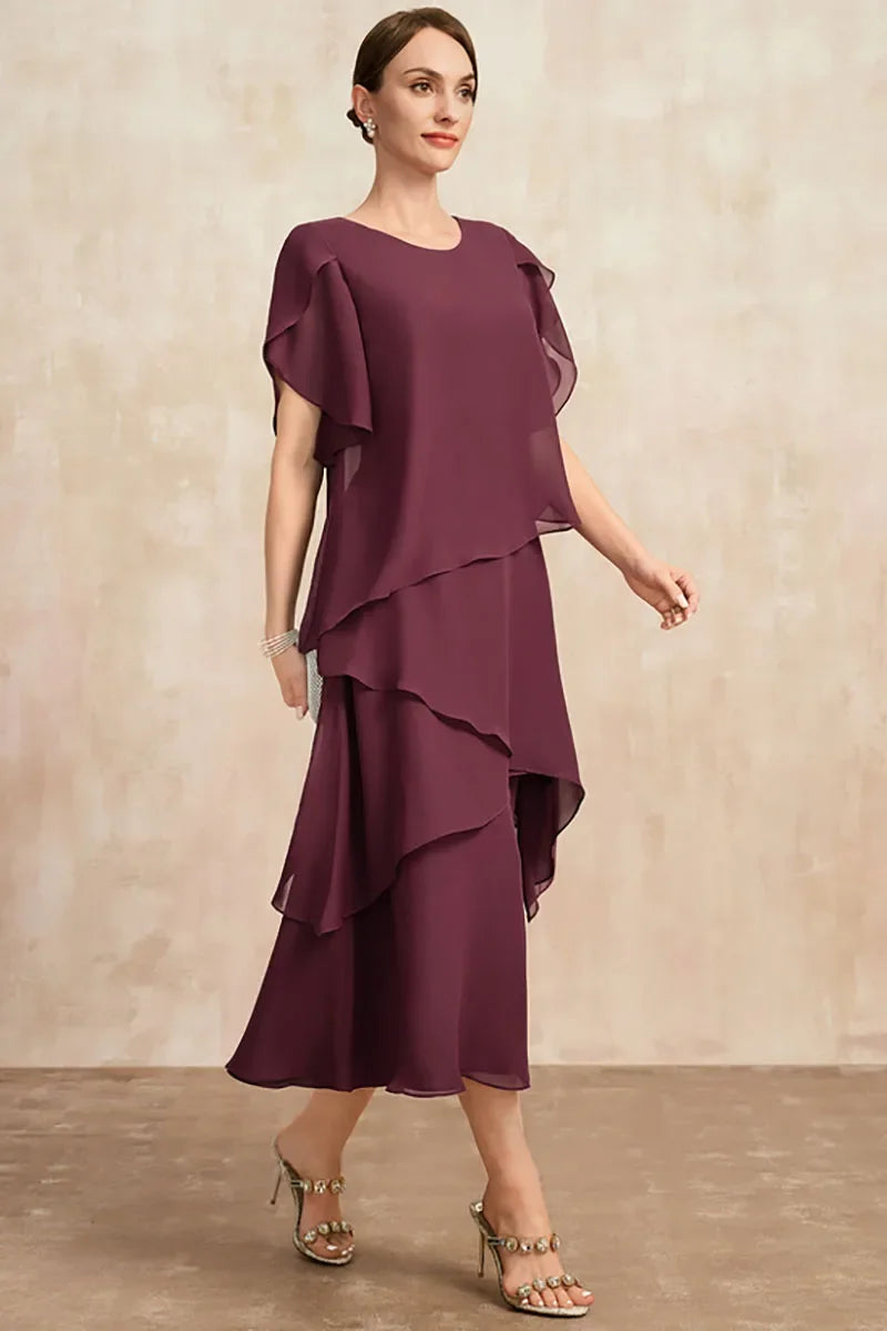 Jean™ | Klassieke Chiffon Jurk