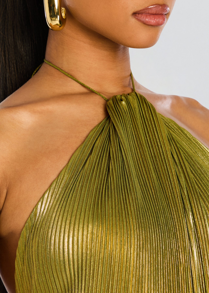 Alana™ | Lange jurk met een sensuele snit en luxe afwerking
