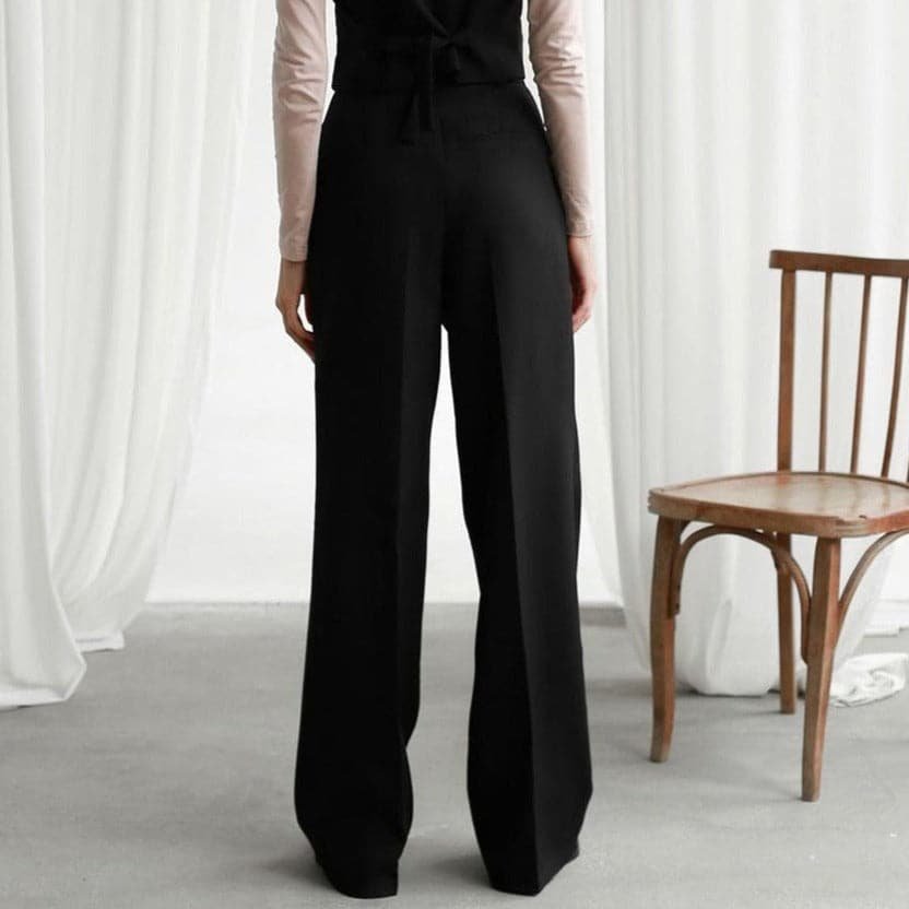 Iris | Dames Hoge Taille Wijde Pantalon