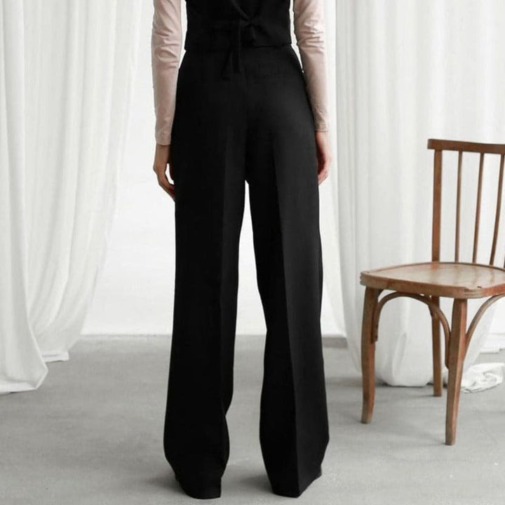 Iris | Dames Hoge Taille Wijde Pantalon