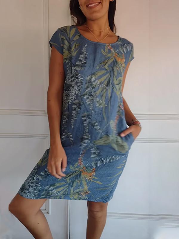 Marilyn™ | Comfortabele Jurk met Ronde Hals