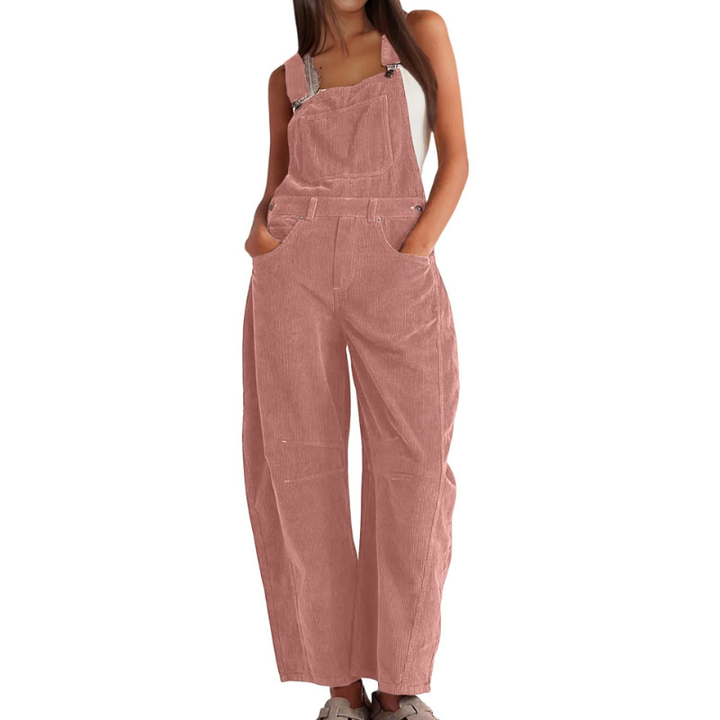 Juniper | Dames Wijde Pijpen Mouwloze Overall
