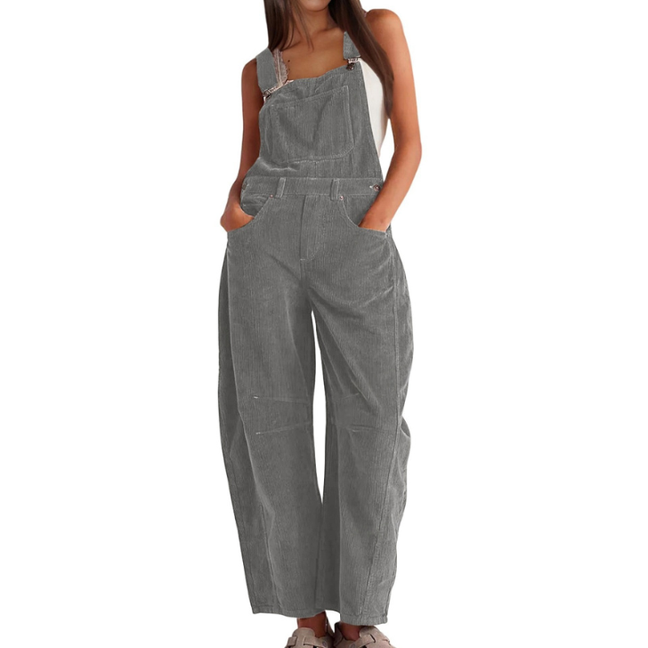 Juniper | Dames Wijde Pijpen Mouwloze Overall