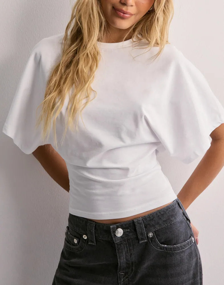 Leona | Dames Oversized Top met Brede Mouwen