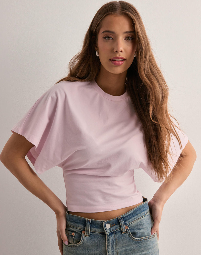 Leona | Dames Oversized Top met Brede Mouwen
