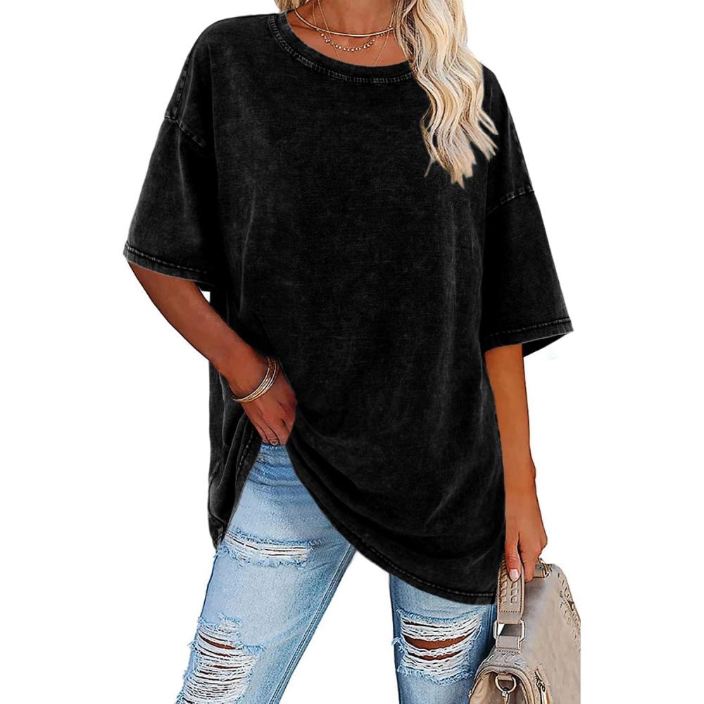 Frances™ | Dames Oversized Vintage T-Shirt