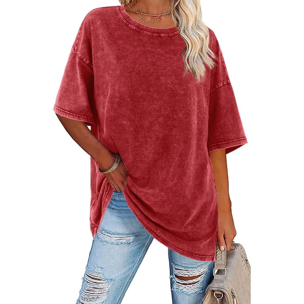Frances™ | Dames Oversized Vintage T-Shirt