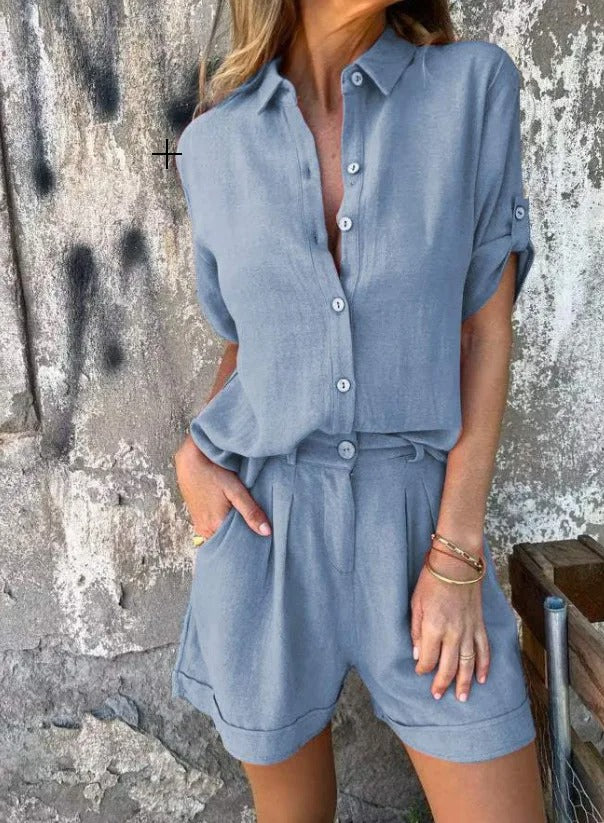 Jamie™ | Lichtgewicht Shorts en Top Set