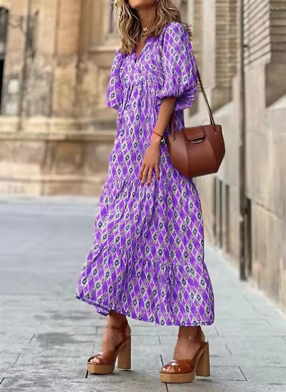 Kiara | Tijdloze Elegante Maxi Jurk