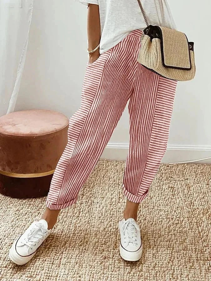 Holly™ | Gestreepte Broek