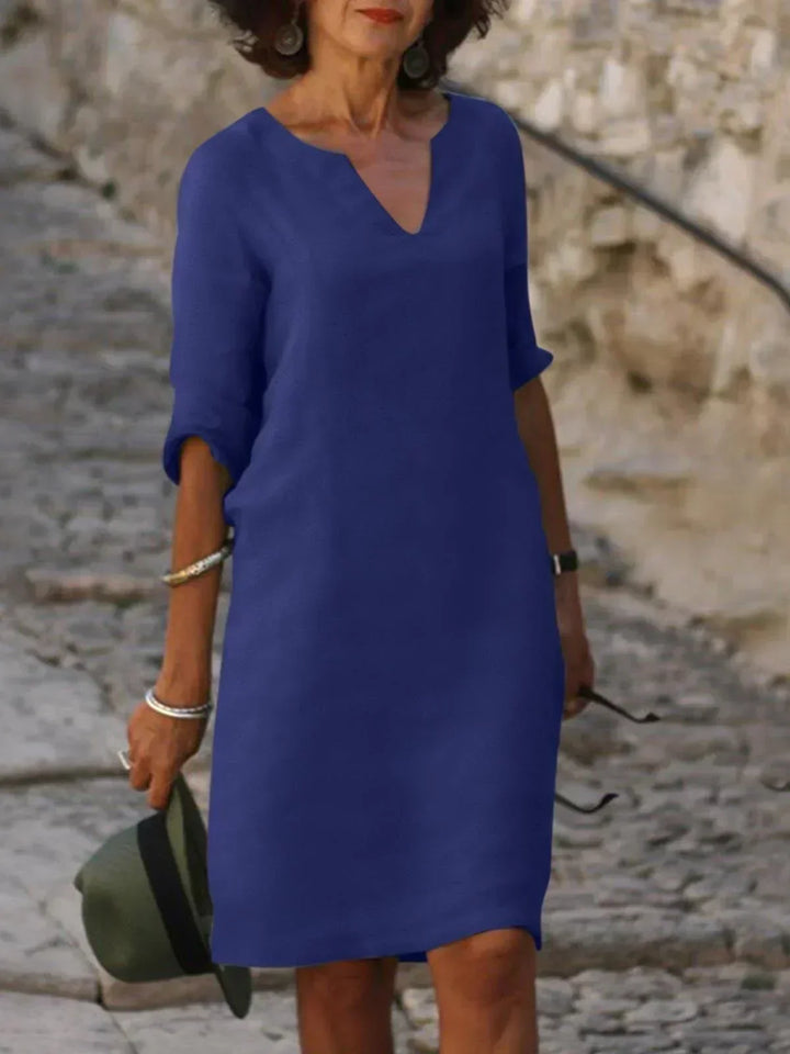 Skylar™ | Elegante Jurk met V-Hals