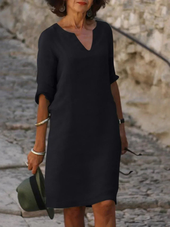 Skylar™ | Elegante Jurk met V-Hals