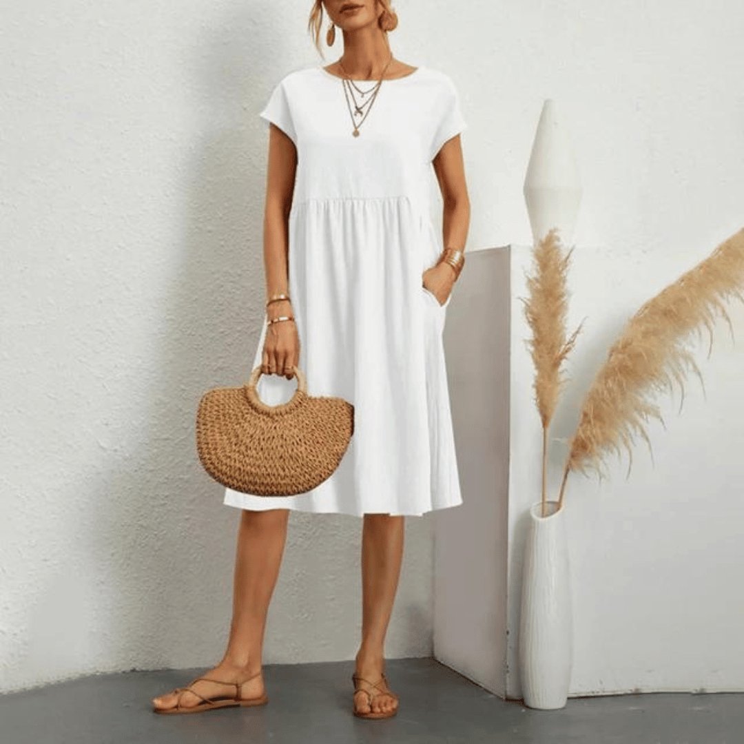Savanna | Flatterende Strandjurk
