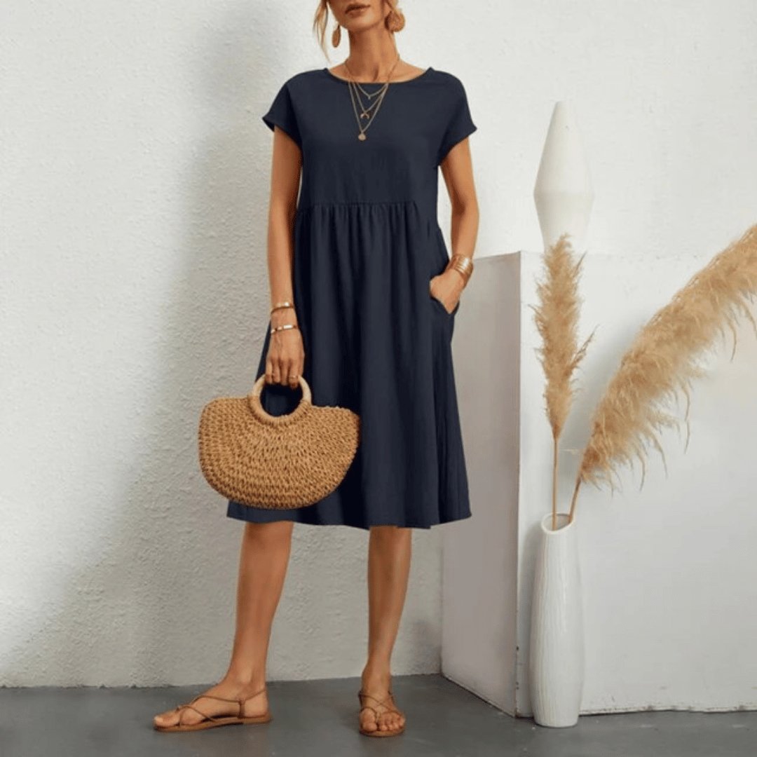 Savanna | Flatterende Strandjurk