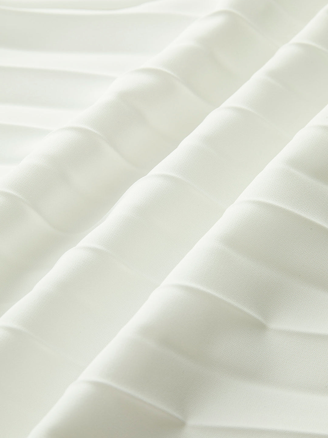 Wenen | Dames Strapless Plissé Maxi Jurk met Zijsplit