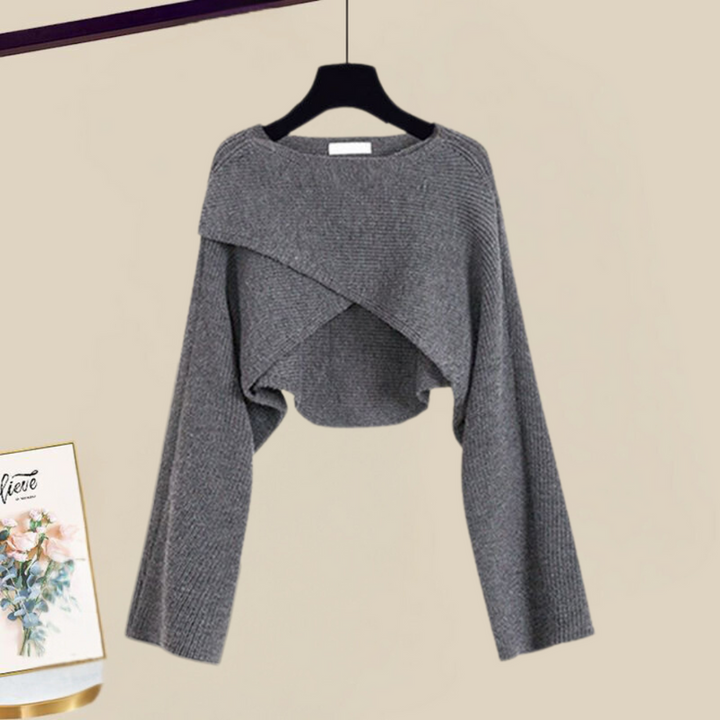 DuoChic™ | De 2-in-1 Trui Jurk Set