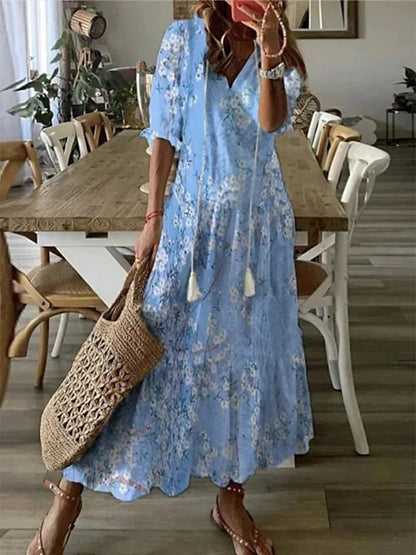 Celeste | Moeiteloze Boho Maxi Jurk