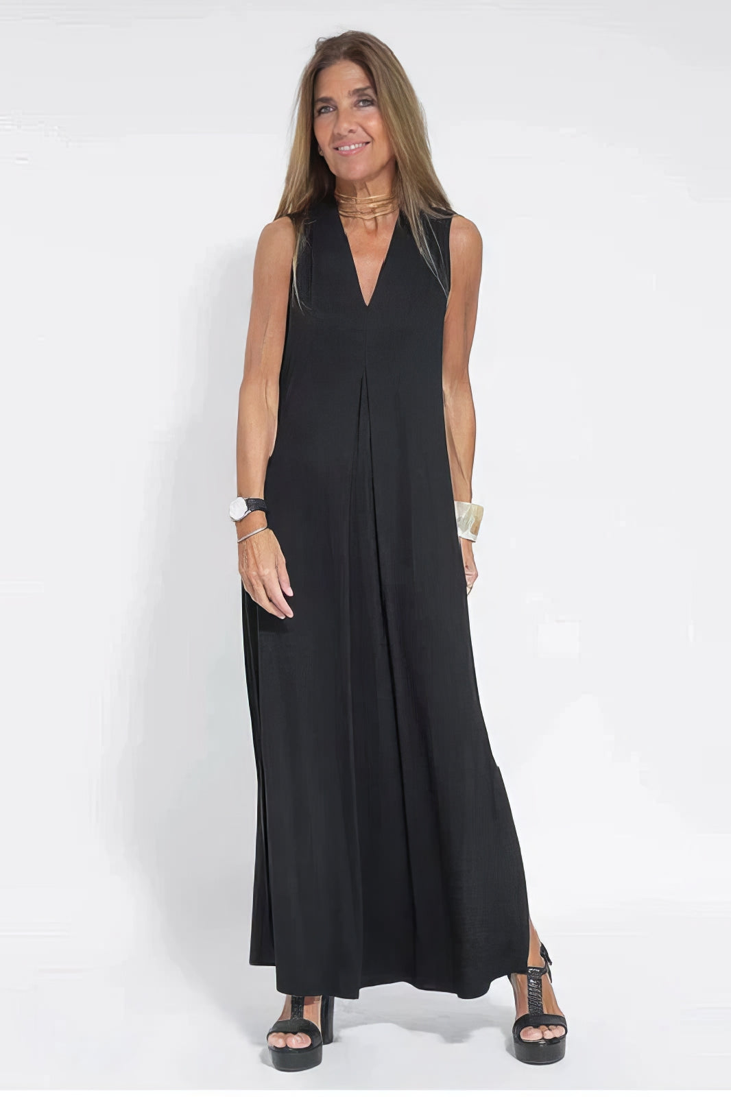 Juno™ | Elegante Lange Jurk met Gecoördineerde Cardigan
